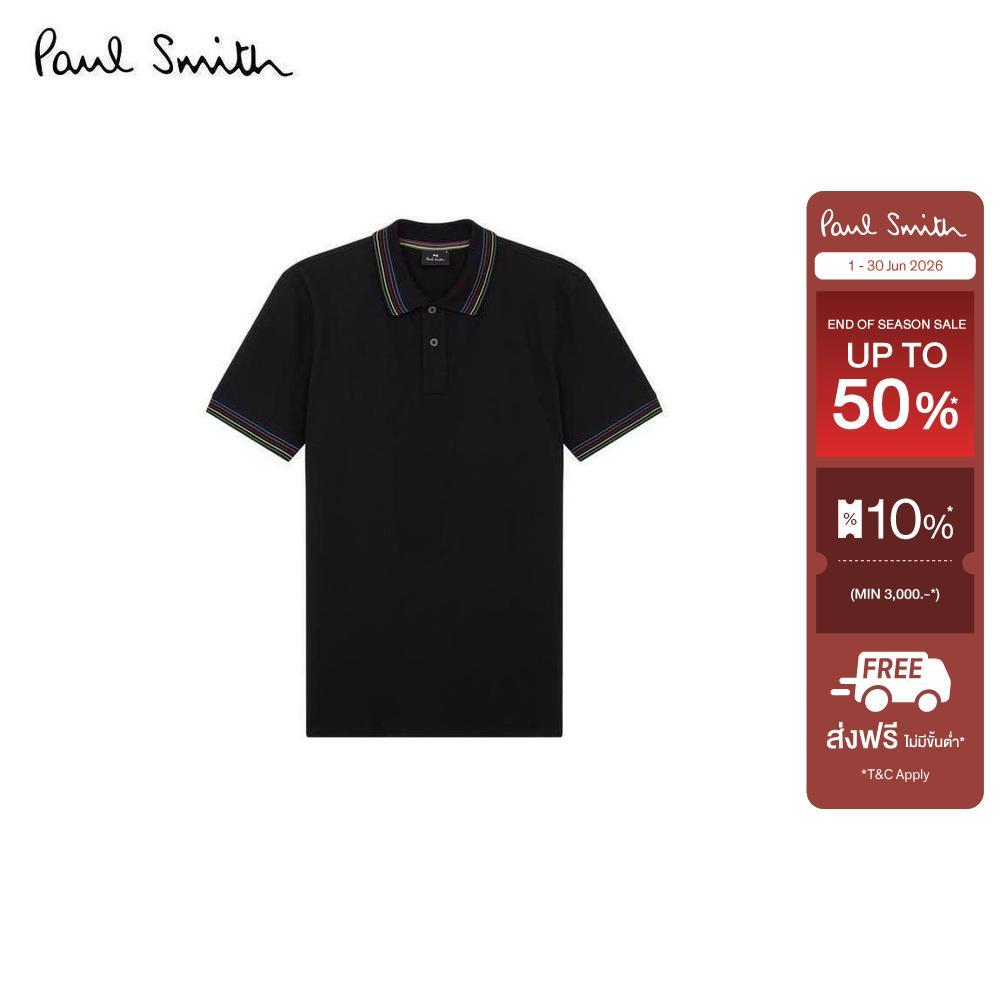 Paul Smith เสื้อโปโลเชิ้ตผู้ชาย รุ่น M2R-151BB-V21511-79 สี Black