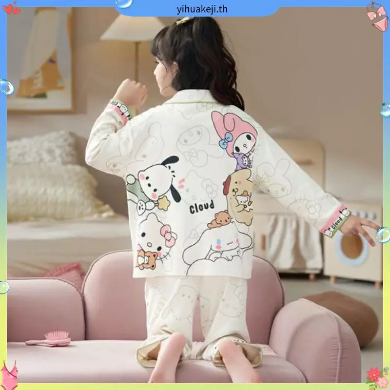 FAIRY_BABYชุดนอนมายเม ชุดนอนเด็กผู้หญิง 10 ขวบ ชุดนอนเด็กแขนยาว ชุดนอน sanrio ชุดนอนเด็กโต ผู้หญิง 12 15 ปี ชุดนอน hello kitty ชุดนอนเด็กผ้าคอตตอนนิ่ม ชุดนอนpochacco ชุดนอนแม่ลูก ชุดนอน kuromi ชุดนอนคู่แม่ลูก ชุดนอนเด็กหญิง ชุดนอนเด็กผ้าคอตตอน ชุดนอนนุ่มๆ thumbnail 4