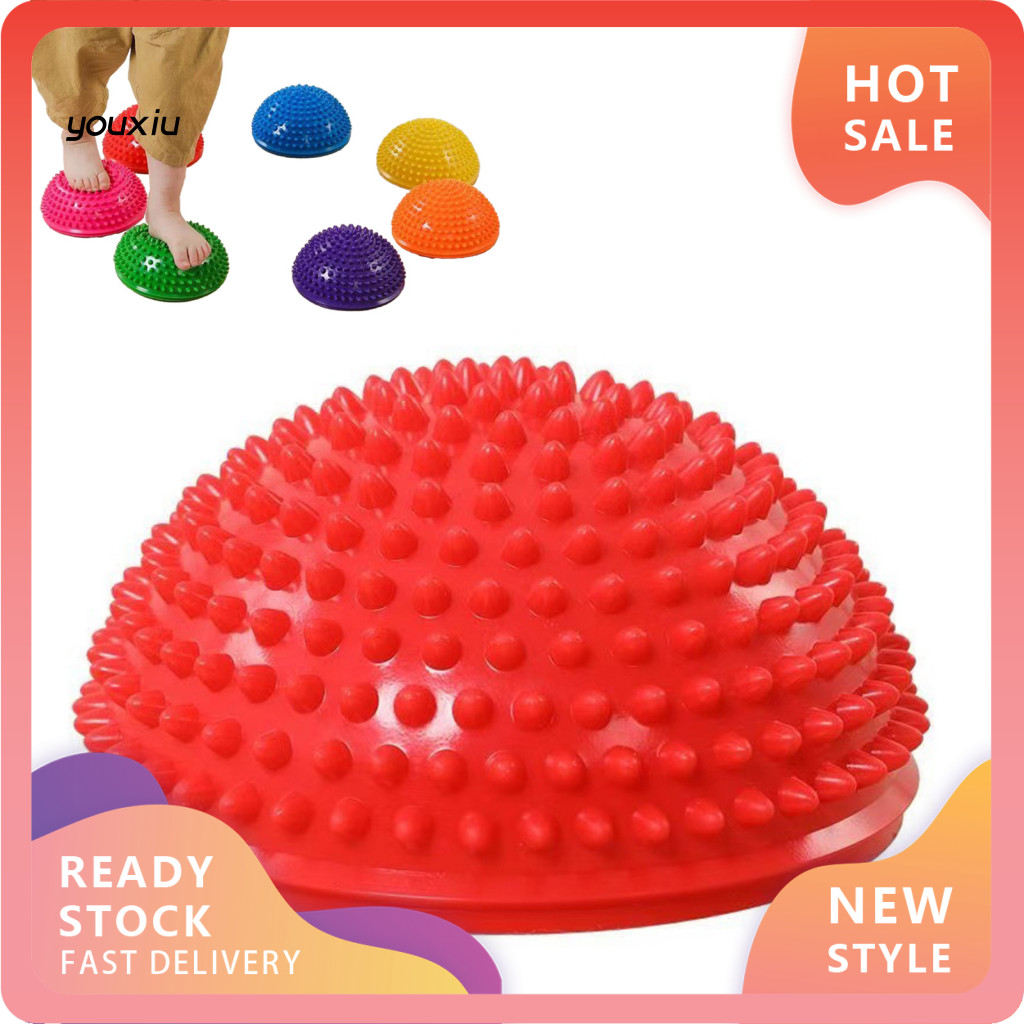 YX Anti-SLIP BALANCE Ball BALANCE Ball พร้อมฐานหนากันลื่น Hemispheric นวดออกแบบการพัฒนา Non-turning 