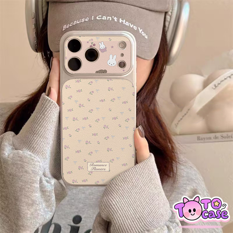 เคสโทรศัพท์ TPU ลายดอกไม้วินเทจ ดอกกุหลาบ สดใสผ่อนคลายอบอุ่น เข้ากับ IPhone 17 16 14 12 11 13 15 Pro Max 13 Pro 15 Plus