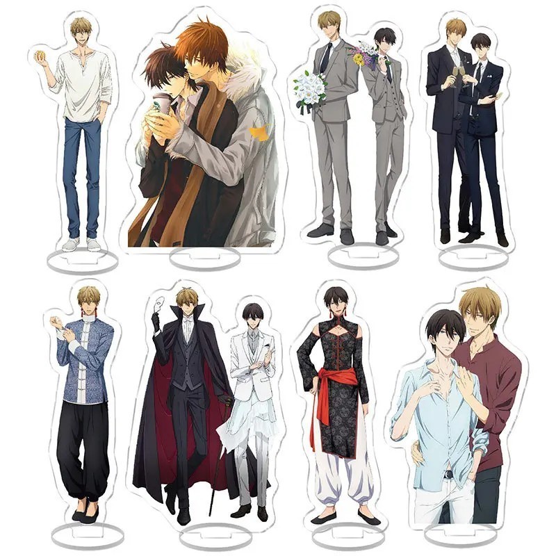 Standee Anime Dakaretai Otoko 1-i ni Odosarete Imasu ฉันเป็นเสน่ห์ชาย Takato Junta BL ตกแต่ง