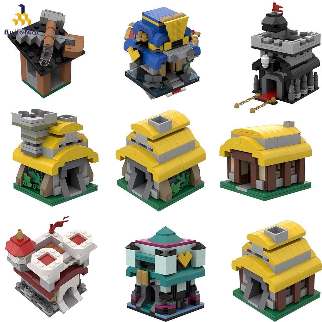 Clash of Clans headquarters Building Blocks ประกอบของเล่นของขวัญเด็ก 335PCS อิฐบล็อกของเล่นสําหรับผู