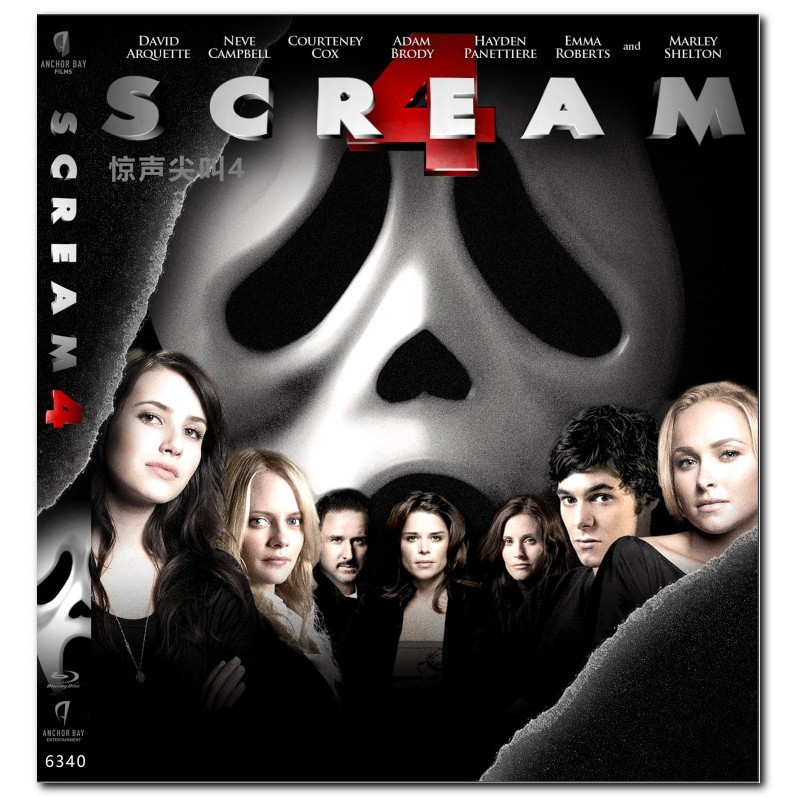 [ภาษาอังกฤษ] ภาพยนตร์ Blu-ray HD 4K UHD 1080Ps Scream 4