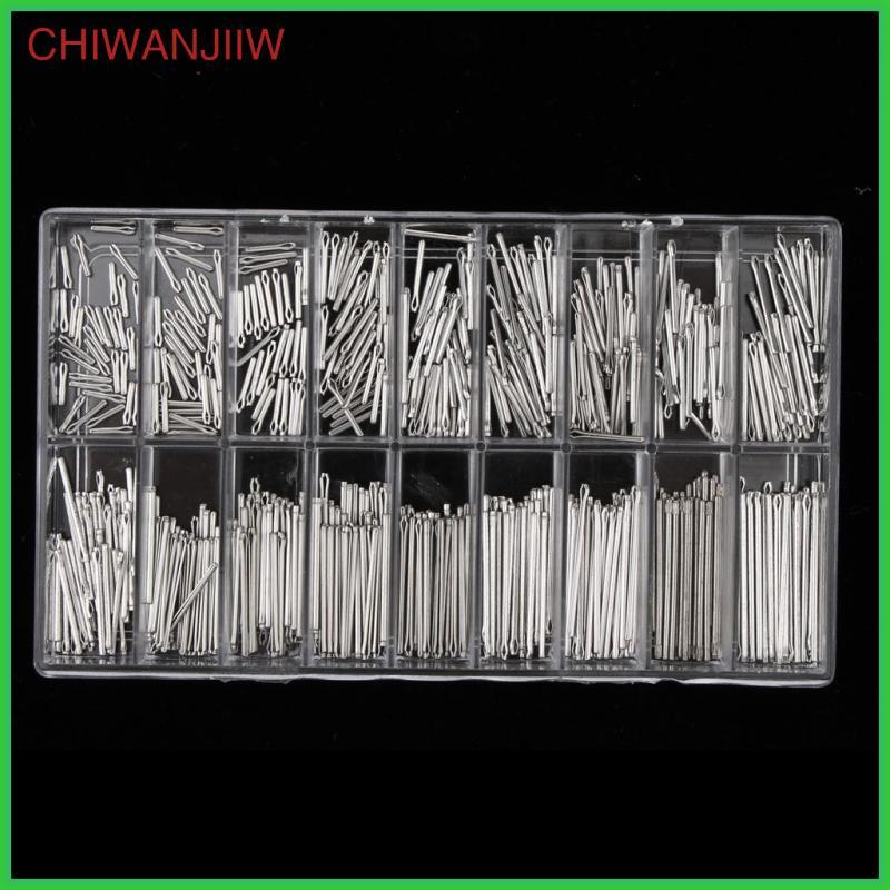 [chiwanjiiw] SiaBiced 360PCS 6-23mm Stainless Steel Watch Band Link Cotter Pins Watchmaker Repair