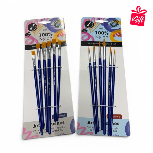 CWE NYLON BRUSH 6PCS/BERUS NYLON 6PCS