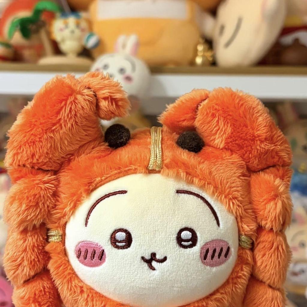 CHIIKAWA CHIIKAWA CHIIKAWA Hairy Crab Plush ตุ๊กตา Usachi Giyi น้อยแปดน่ารักของเล่นจี้