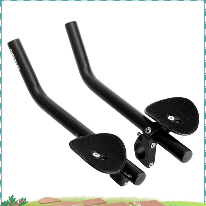 Uejfrdkuwg ที่วางจักรยาน TT Handlebar คลิปบน Aero Bar Handlebar Extension อลูมิเนียม Triathlon TT Ha