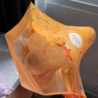 Mister Fox Microwave steaming bag (ถุงนึ่งขวดนมด้วยไมโครเวฟ) สามารถพกพาได้ง่าย