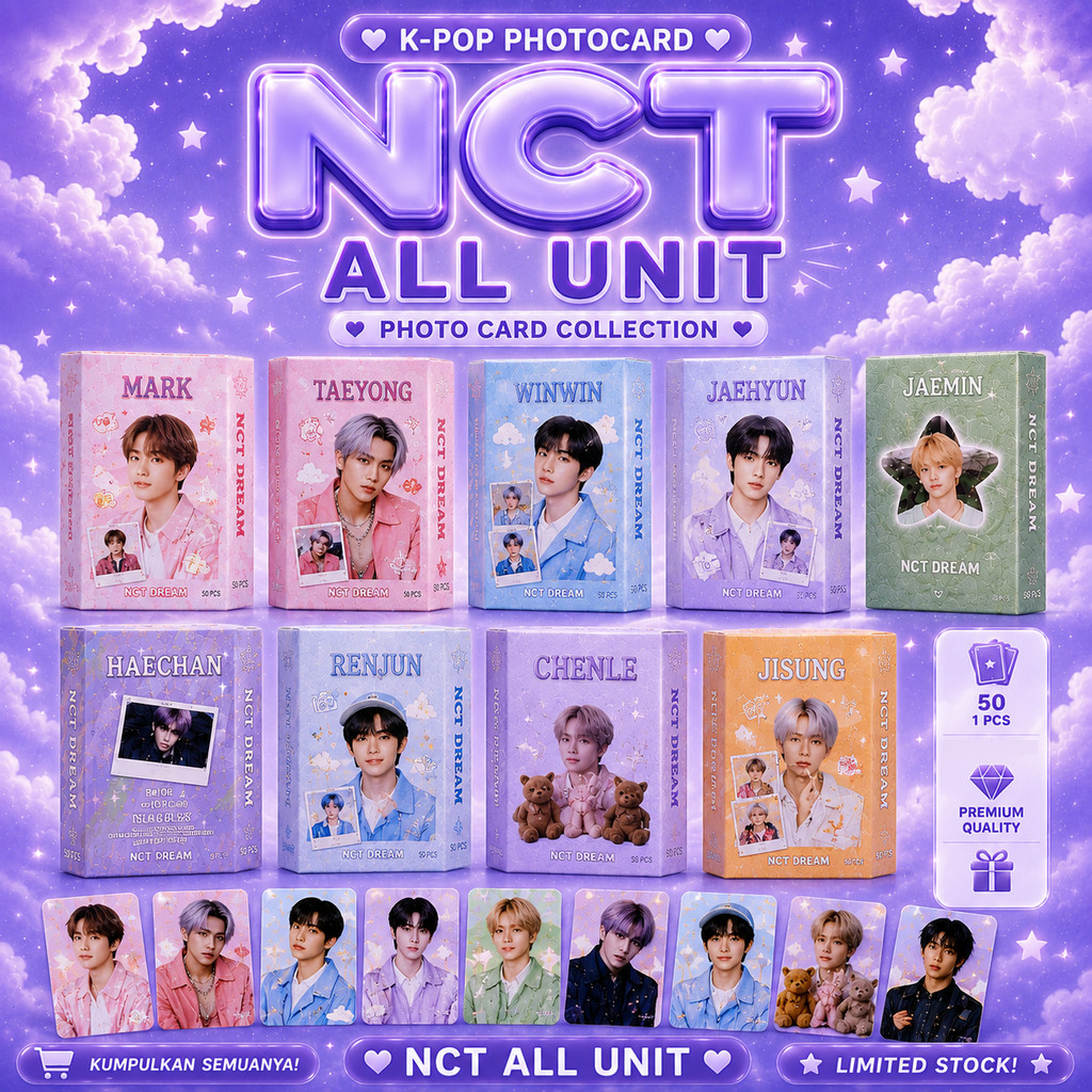 [TS] NC7//ALL_U-N!TOLOGRAM LOMOCARD GLITTER KPOP RANDOM | การ์ด LOMO ภาพถ่าย KPOP FANMADE UN0/F!C14L