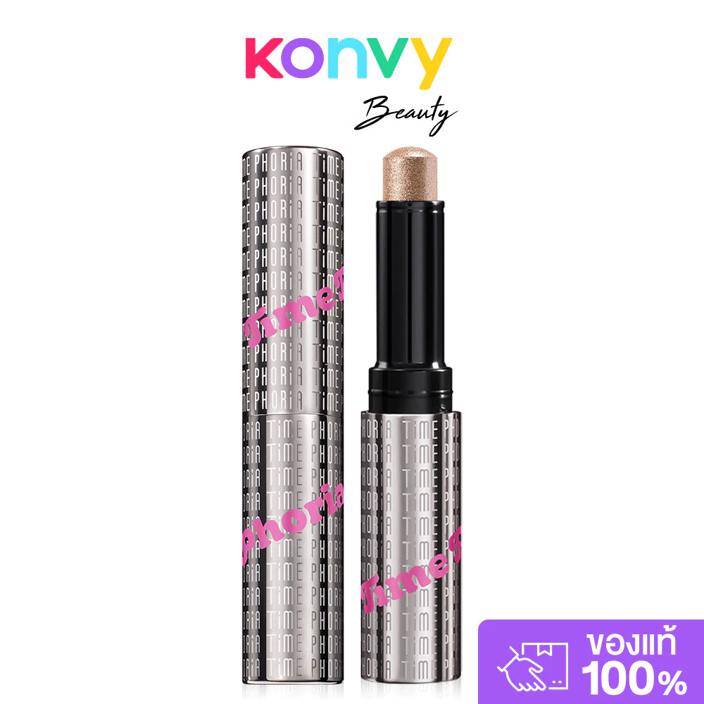Time Phoria Illumina Jelly Eyeshadow Stick 3g #001 Moonshell ไทม์ฟอเรีย อายแชโดว์สติ๊ก.
