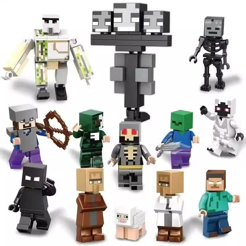 เลโก้ Minecraft 2025 ชุดตัวต่อมินิฟิกเกอร์ สตีฟและสัตว์ thumbnail 7
