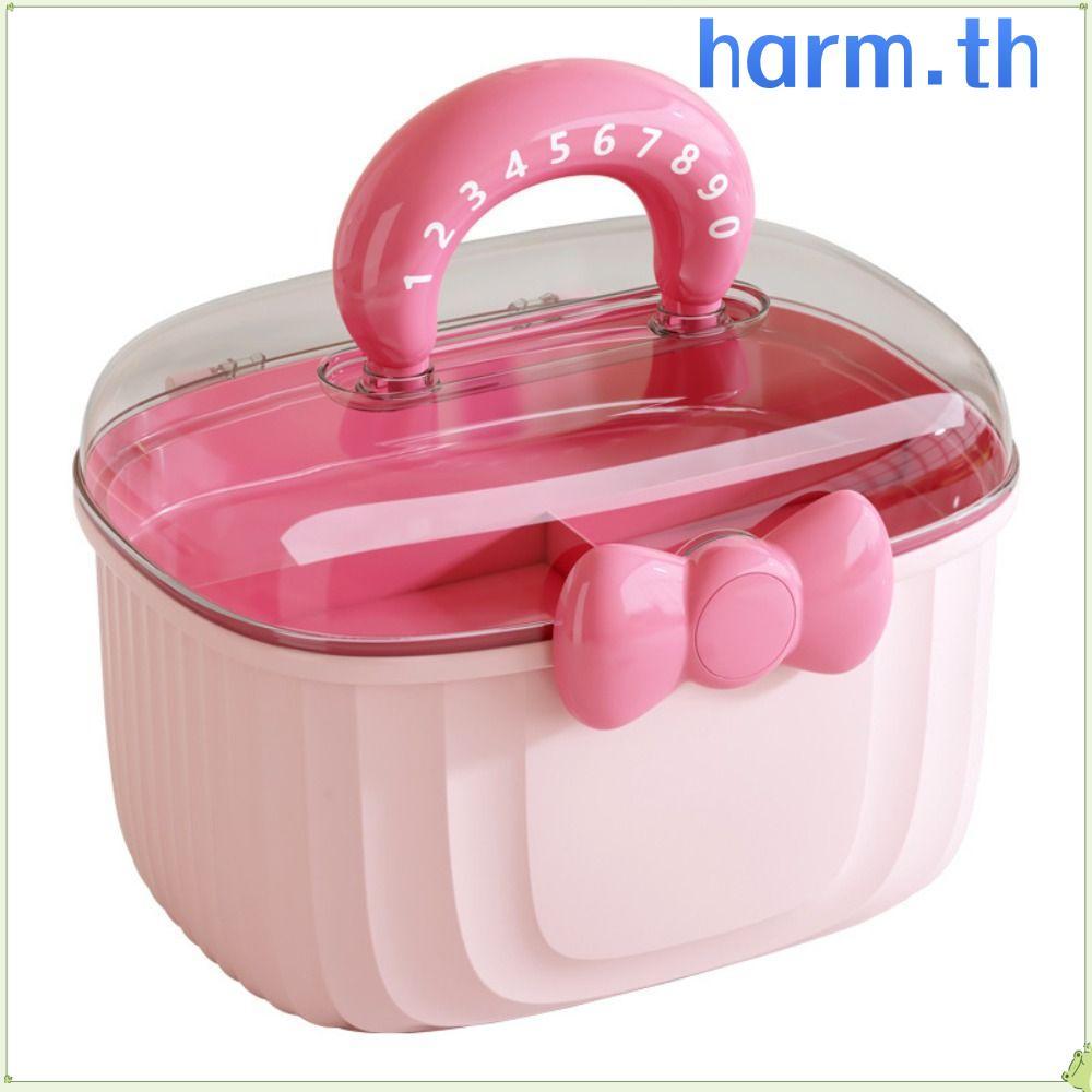ฮาร์ม กล่องอัญมณี,อุปกรณ์ผมกล่องเก็บกิ๊บกันน้ํา,กุทัณฑ์กล่องจัดระเบียบของเล่นหลายชั้นสาว