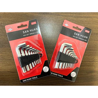 ชุดประแจหกเหลี่ยม9ชิ้น L-1085 กุญแจหกเหลี่ยม สินค้า คุณภาพดี ราคาถูก (ยกโหล12ชุด)