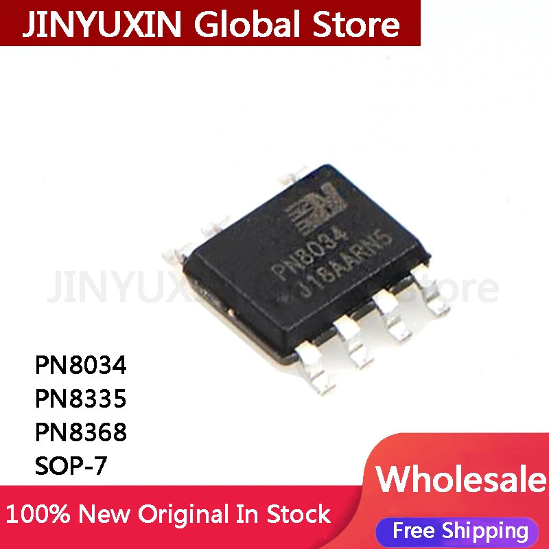 5 ชิ้น PN8034 PN8335 PN8368 SOP-7 ชิป IC สต็อกขายส่ง