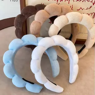 Glitzsiam🥰ที่คาดผมเก๋ๆ รูปร่างเมฆ headband มีให้เลือก 13 สี!!! คุณภาพสูง สวมใส่สบาย แฟชั่นใหม่ ราคาถูกที่สุด ส่งไวจากไทย