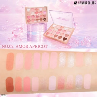 Sivanna Colors Pitter-Patter Lovestruck Palette อายแชโดว์ พาเลทท์ 20 เฉดสี (HF764)