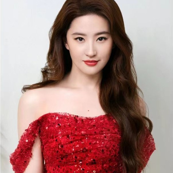 โปสเตอร์ โปสเตอร์สติ๊กเกอร์ติดผนังจําลอง AI Liu Yifei โปสเตอร์ภาพวาดตกแต่งในร่มบ้านเช่า House Corrid