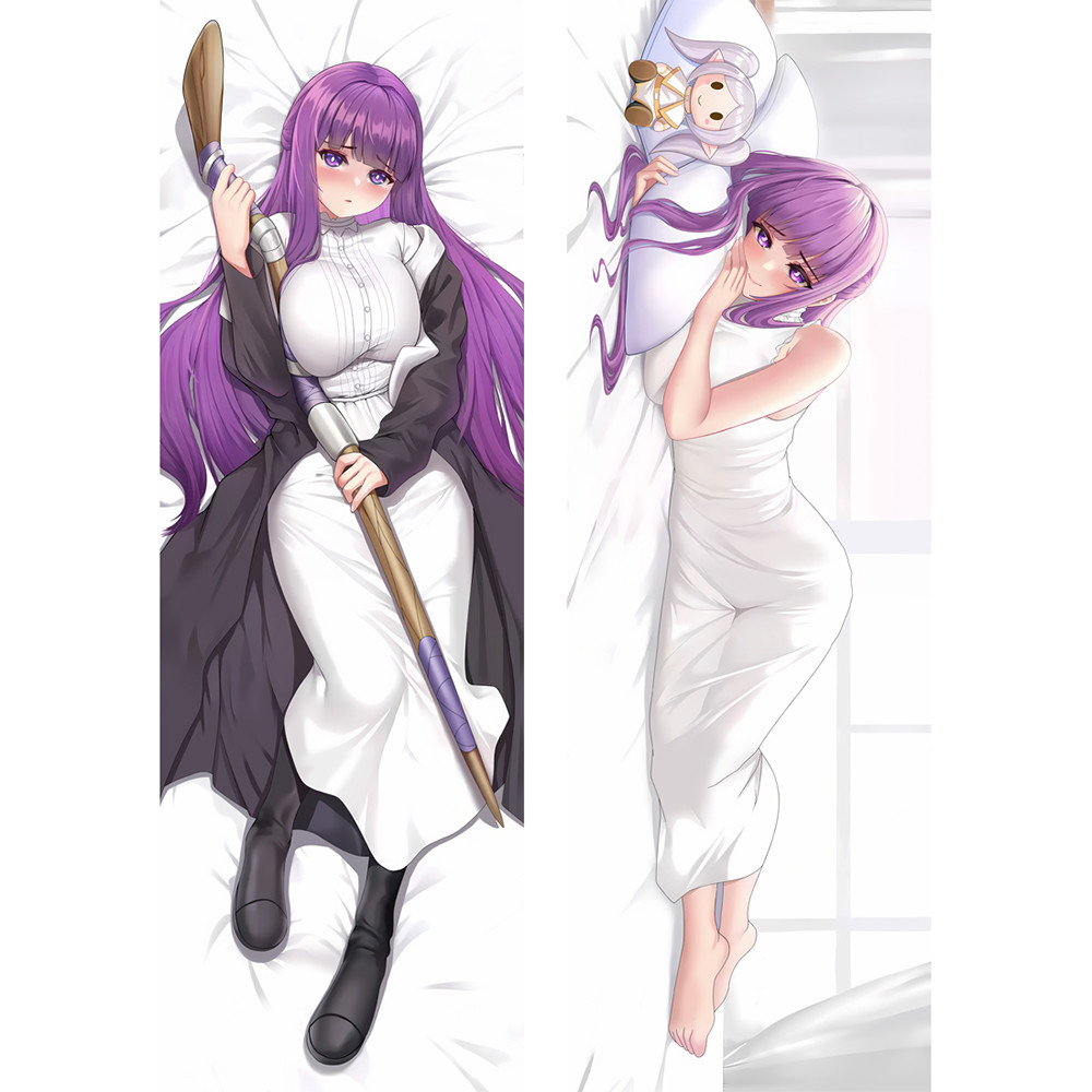 Dakimakura Frieren Beyond Journey is End FERN อะนิเมะปลอกหมอนคอสเพลย์ Props อะนิเมะ 2 ด้านพิมพ์ Otak