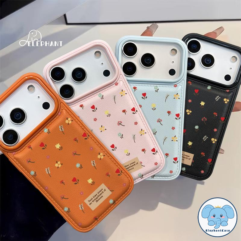 เคสรูใหญ่พองลูก ดอกไม้ น่ารัก สไตล์ฮิต สำหรับIPhone 17 15 14 16 13 11 XR 12 Pro Max AIR 7 8 16 14 15 Plus X SE