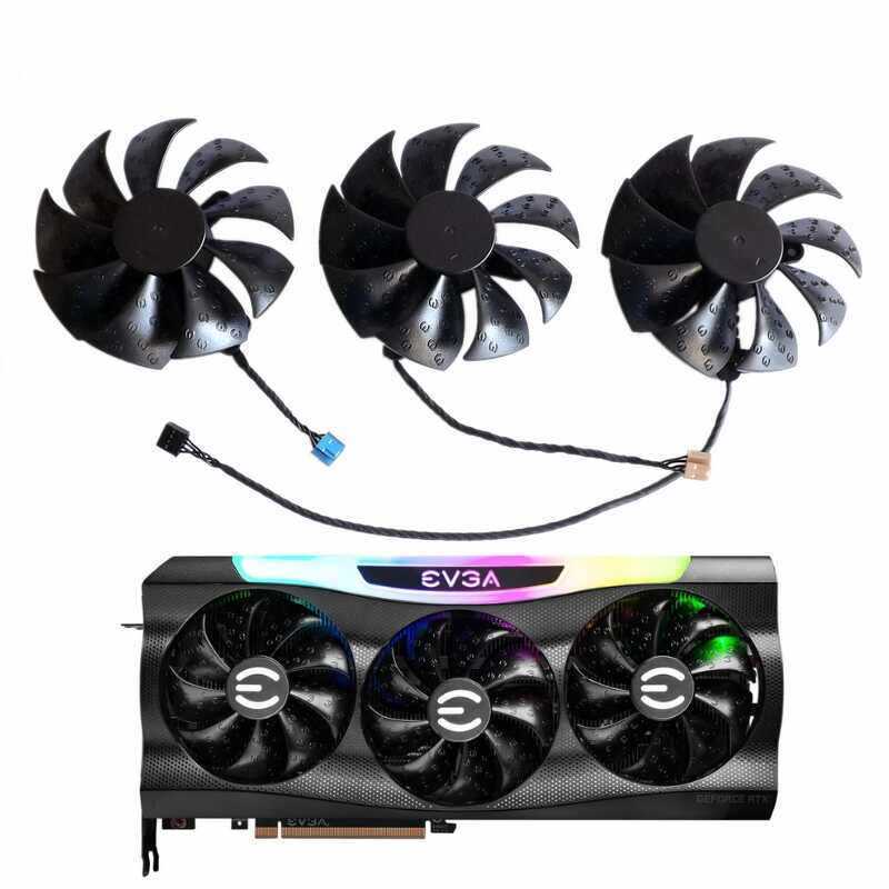 EVGA RTX3070 3070TI 3080TI 3090 FTW3 พัดลมกราฟิก