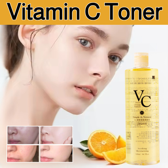 [ซื้อ 1 ฟรี 1]Moisturizing Water Vc Toner VC Face Tonic Hydrating Moisturizing Whitening Brighten Mo