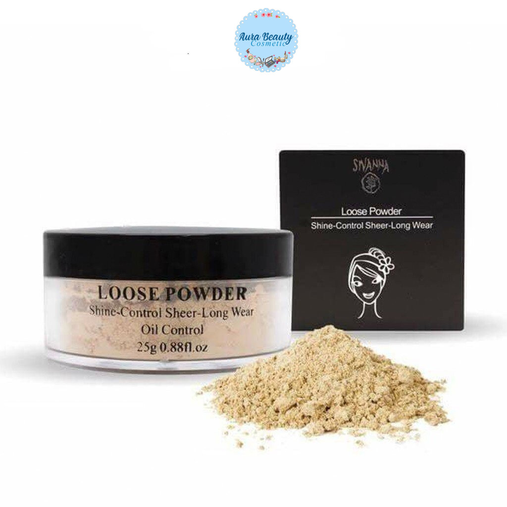 Sivanna Colors Loose Powder Shine-Control Sheer Long Wear F010 ซีเวียน่า แป้งฝุ่น แป้งฝุ่นคุมมัน