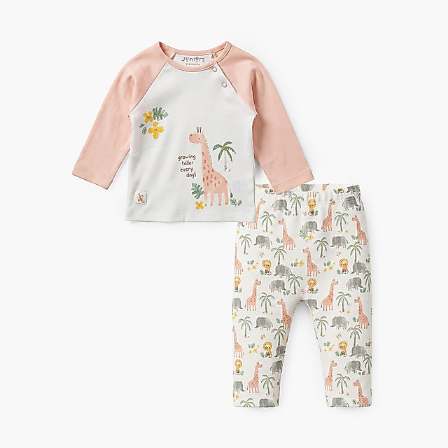 Babyshop Applique Pyjama Set-ยีราฟ