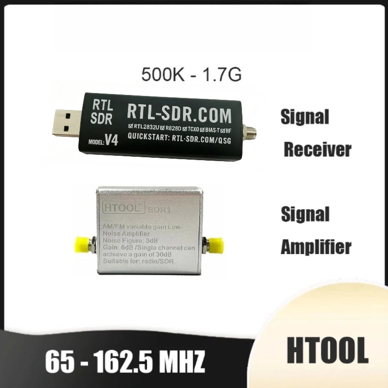 SDR-V4 Blog RTL R828D RTL2832U 1PPM TCXO SMA RTLSDR ซอฟต์แวร์ Defined วิทยุ SDR1 เครื่องขยายเสียงเสี