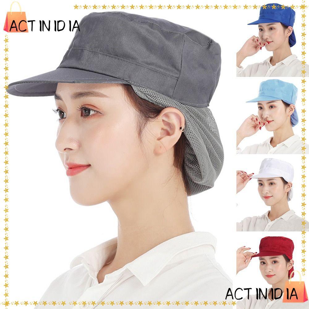 ACTINIDIA หมวกเชฟโรงแรมฝุ่นทําอาหารสุขอนามัยเบเกอรี่ร้านอาหารอุปกรณ์เสริม