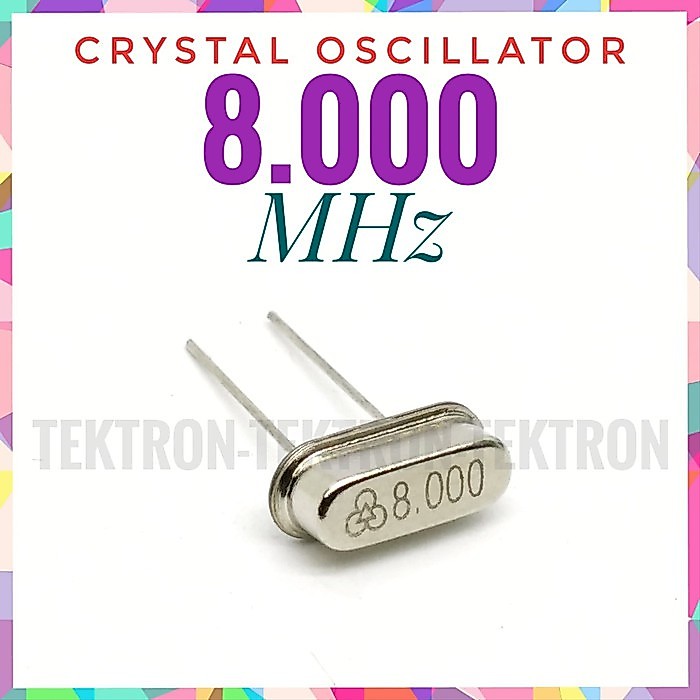 Crystal oscilator 8,000MHz xtal 8Mhz 8 MHz ออสซิเลเตอร์