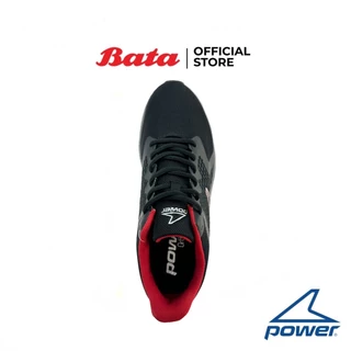 Bata บาจา รองเท้ากีฬาวิ่งออกกำลังกายแบบผูกเชือก สำหรับผู้ชาย รุ่น HARROW PLUS KAZAM สีดำ รหัส 8286819