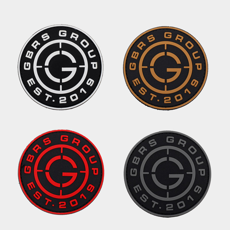 New Product~GBRS GROUP Style Luminous Soft Rubber PVC Magic Patch Armband morale badge backpack stic