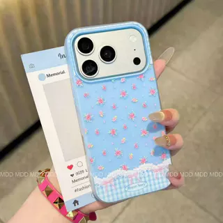 สีชมพู ดอกไม้ เคส For VIVO V60 V50 V30 Lite V60E V50E V30Pro V29E V25 V20 Y31 T4 Pro V23 Y200 Y72 Y52 Y29 2in1นุ่มฝาหลัง