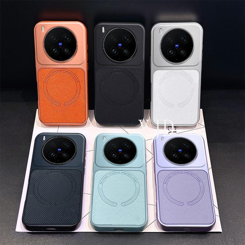 YJD สําหรับ VivoX300 Ultra X300Pro TPU รูปแบบผิวธรรมดาแม่เหล็กดึงดูด Anti-Drop เคสโทรศัพท์