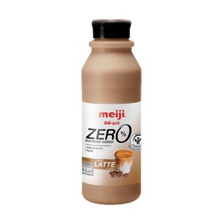 เมจิ นมสดไม่เติมน้ำตาลกาแฟลาเต้ Meiji Milk Zero Sucrose Coffee Latte 450ml.