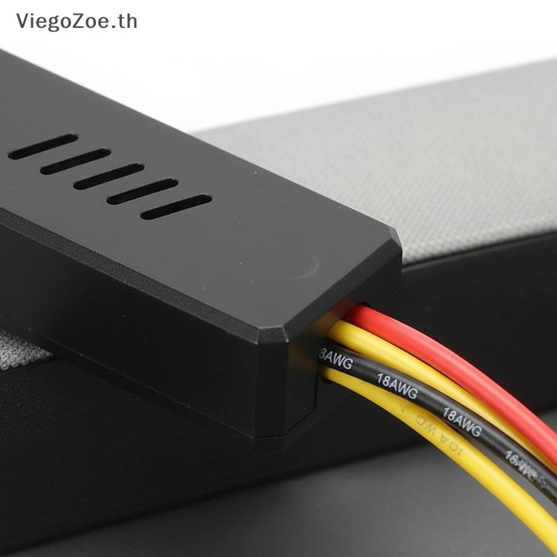 ViegoZoe อเนกประสงค์ DC 5525 ถึง SATA IDE 12V 4Pin Molex สายไฟสําหรับ Fast Hard Drive การทดสอบและ ks TH