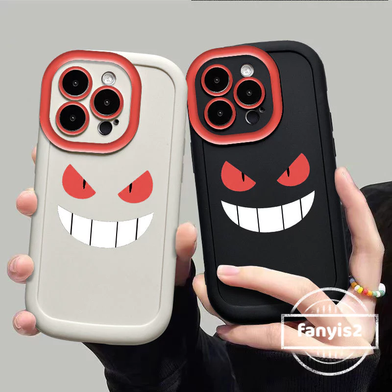 เคสลายการ์ตูนยิ้มสำหรับ Realme C25s C15 C11 C21Y C12 C53 C63 C55 C30 C35 C25Y C65 C67 C33 9i 8i 5 5i 5s C3 Narzo 50A 50i thumbnail 7