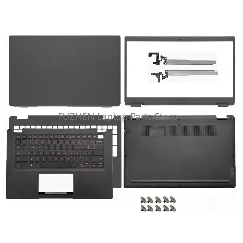 สําหรับ Latitude 3510 E3510 แล็ปท็อปปกหลัง LCD ด้านหน้า Bezel Palmrest ด้านล่างกรณีบานพับ E3510 15.6