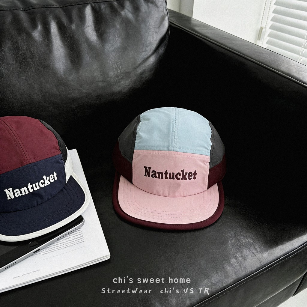 เกาหลีBloggerสไตล์เดียวกันIns Quick-Drying Flat-Brimedหมวกผู้ชายผู้หญิงคู่Hip-Hop Flat-Brimed Letter