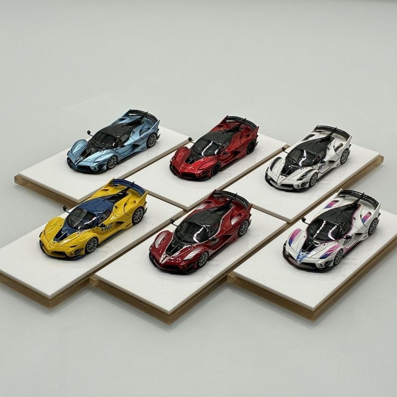1/64 TNT Ferrari FXXK evo Jumping Horse คอลเลกชันโมเดลรถเรซิ่น
