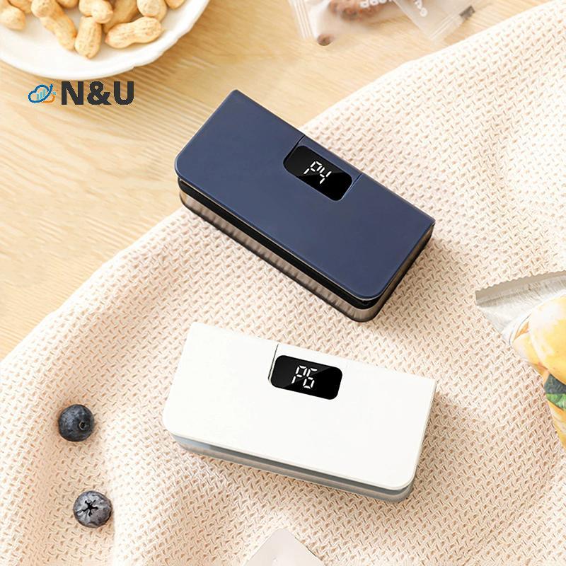 N&U เครื่องซีลถุงพลาสติกขนาดเล็ก 2 In1 เครื่องซีลปากถุงด้วยความร้อนแบบพกพา Paage Se