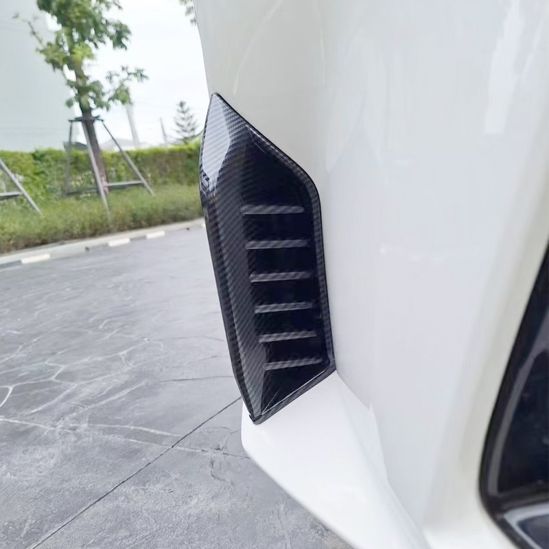 Toyota Yaris Ativ Vios 2023 2024 2025 2026 ABS กันชนหน้า Lip Splitter ด้านข้าง Air Vent Intake หมอกโ