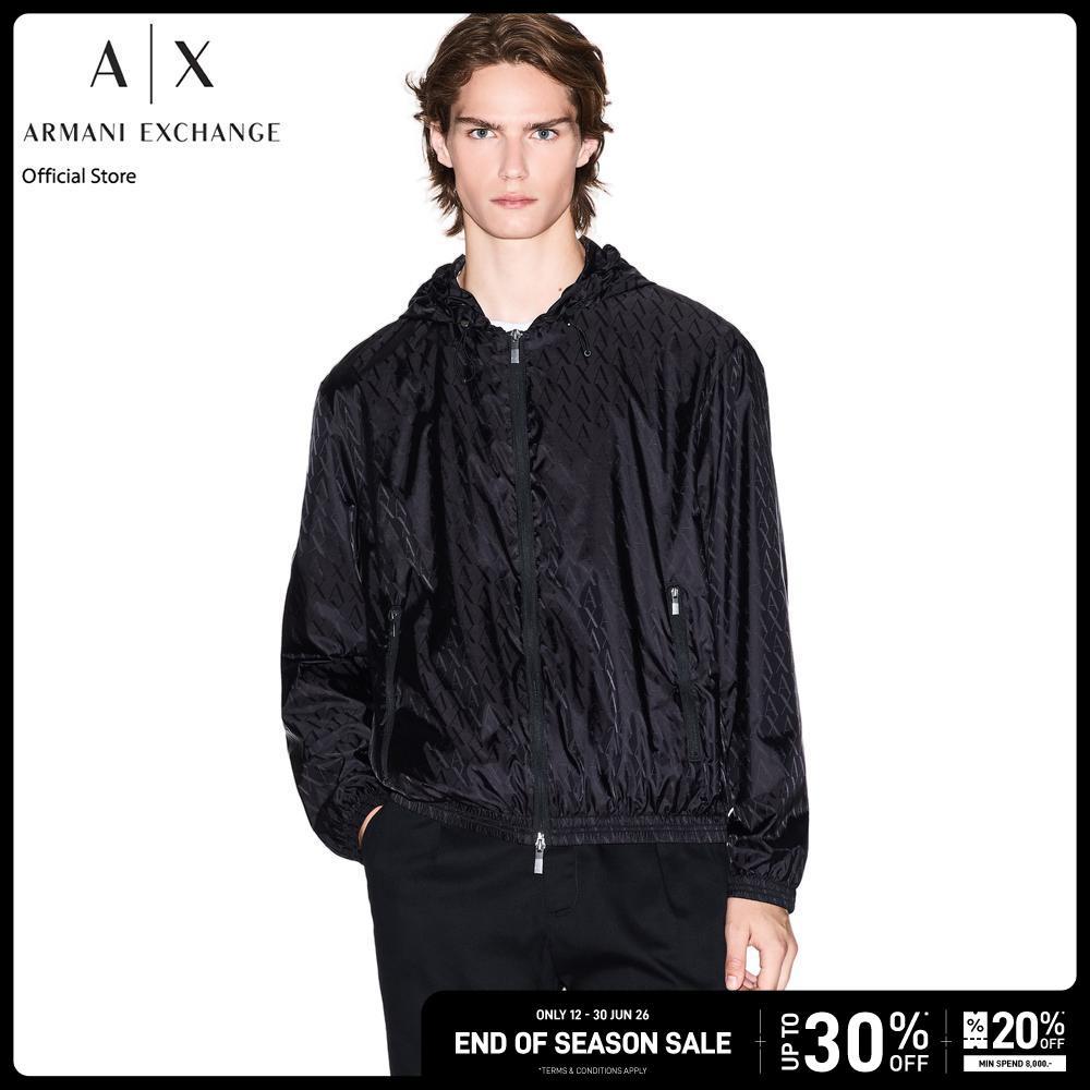 Armani Exchange เสื้อแจ็ตเก็ต รุ่น XM001582-AF16628-UC001-สีดำ