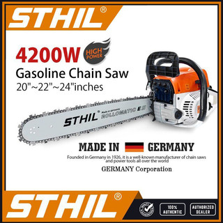 Chainsaw 20/22/24 Inch 58CC 4.2Kw Original Steel Chainsaw Gasoline Mini Chainsaw Electric Metal Tool