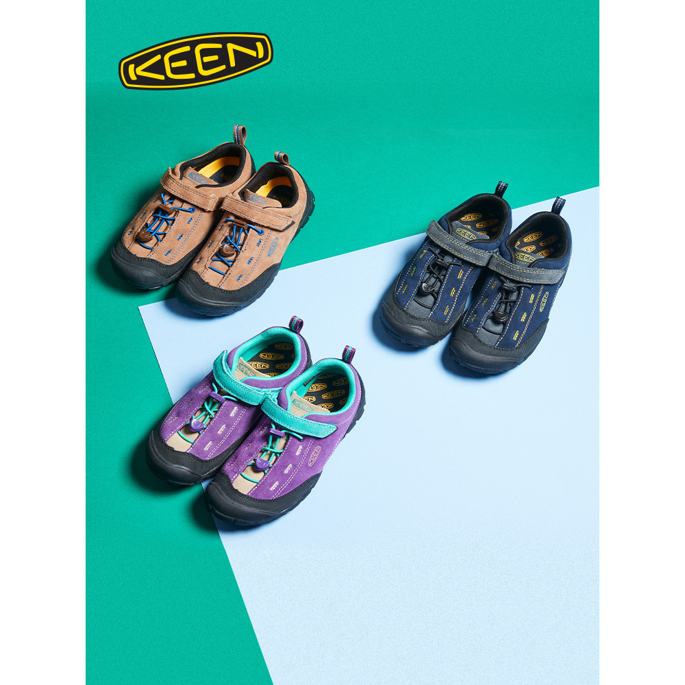 KEEN Koen jasper รองเท้ากีฬาเด็กกลางแจ้งเดินป่ารองเท้าลําลองกันลื่นระบายอากาศได้สบาย