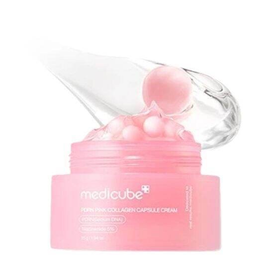 Medicube PDRN ครีมแคปซูลคอลลาเจนสีชมพู 55g