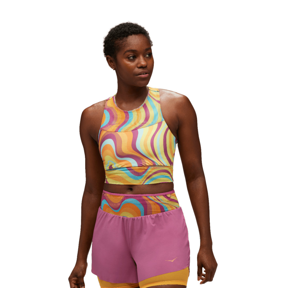 HOKA-RACE DAY POCKET BRA PRINT Women