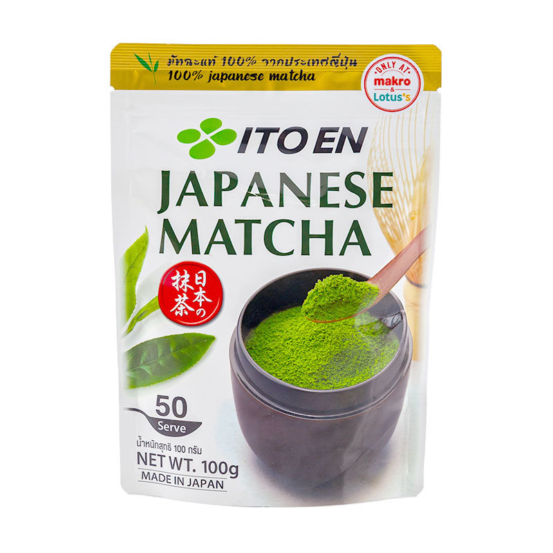อิโตเอ็น ชาเขียวมัทฉะ ชนิดผง 100 ก. (ITO EN Japanese Matcha Powder 100 g)