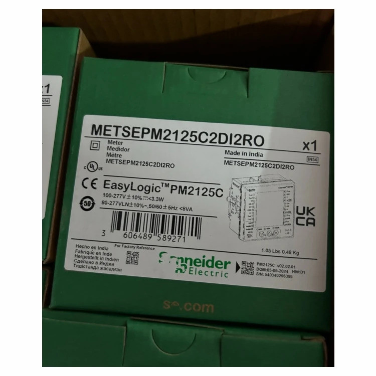 JIUya METSEPM2125C2DI2RO ยี่ห้อใหม่ของแท้ ไฟฟ้า การตรวจสอบพลังงานไฟฟ้า เครื่องวัดพลังงาน