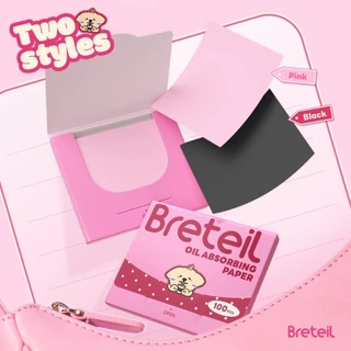 Breteil กระดาษซับมัน - นุ่ม สบาย และขจัดความมันได้อย่างรวดเร็ว อุปกรณ์ดูแลผิว BR-A11